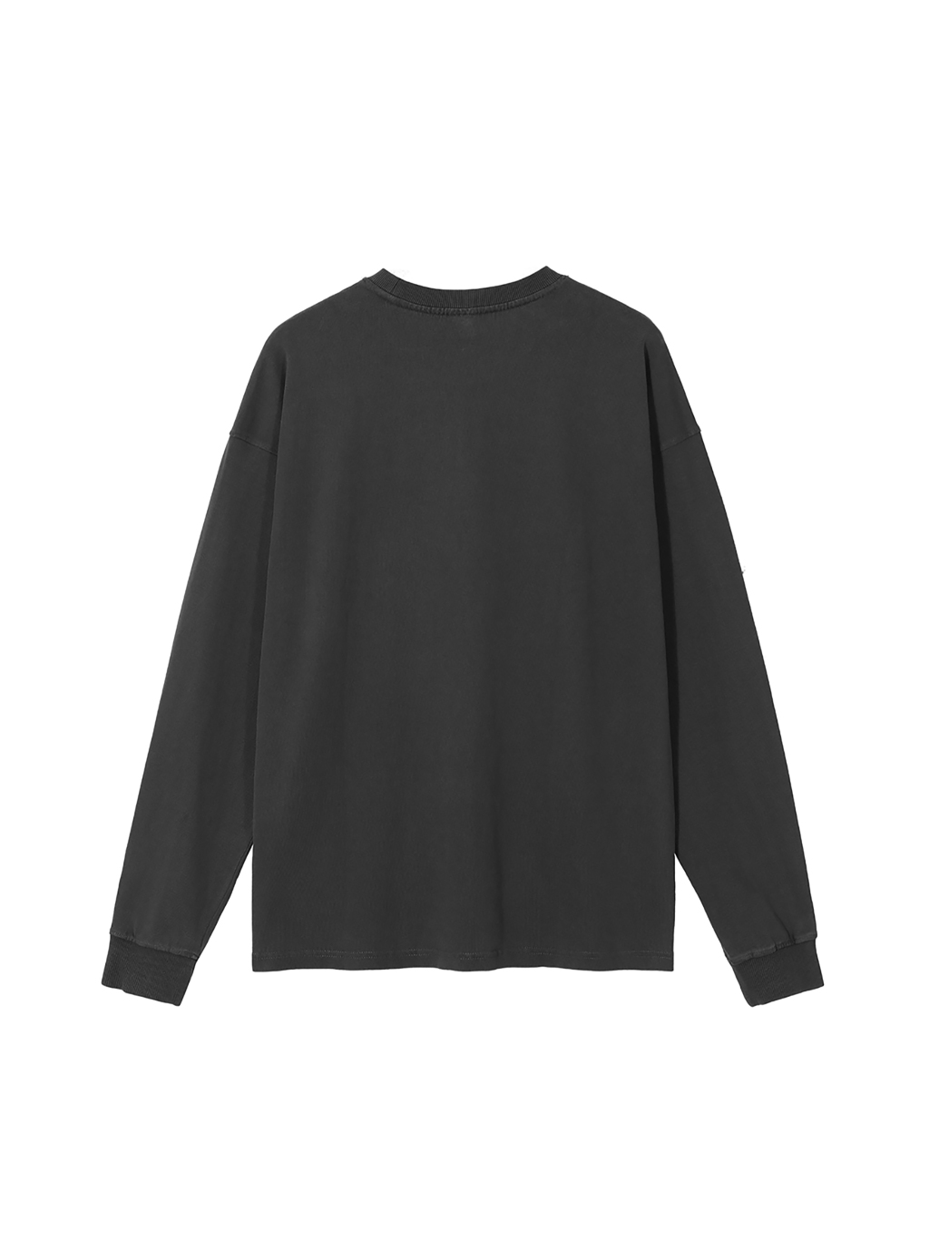 Enzyme Washed Long Sleeve T-Shirt – Custom Basics | Tapstitch-2